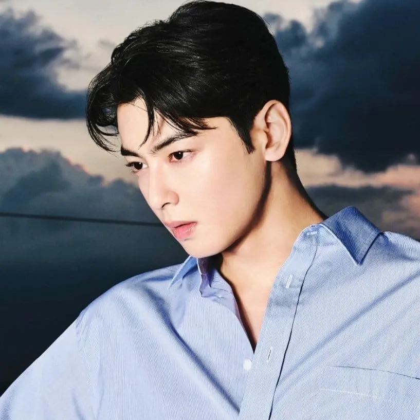 A moment captured by a fan of Cha Eunwoo