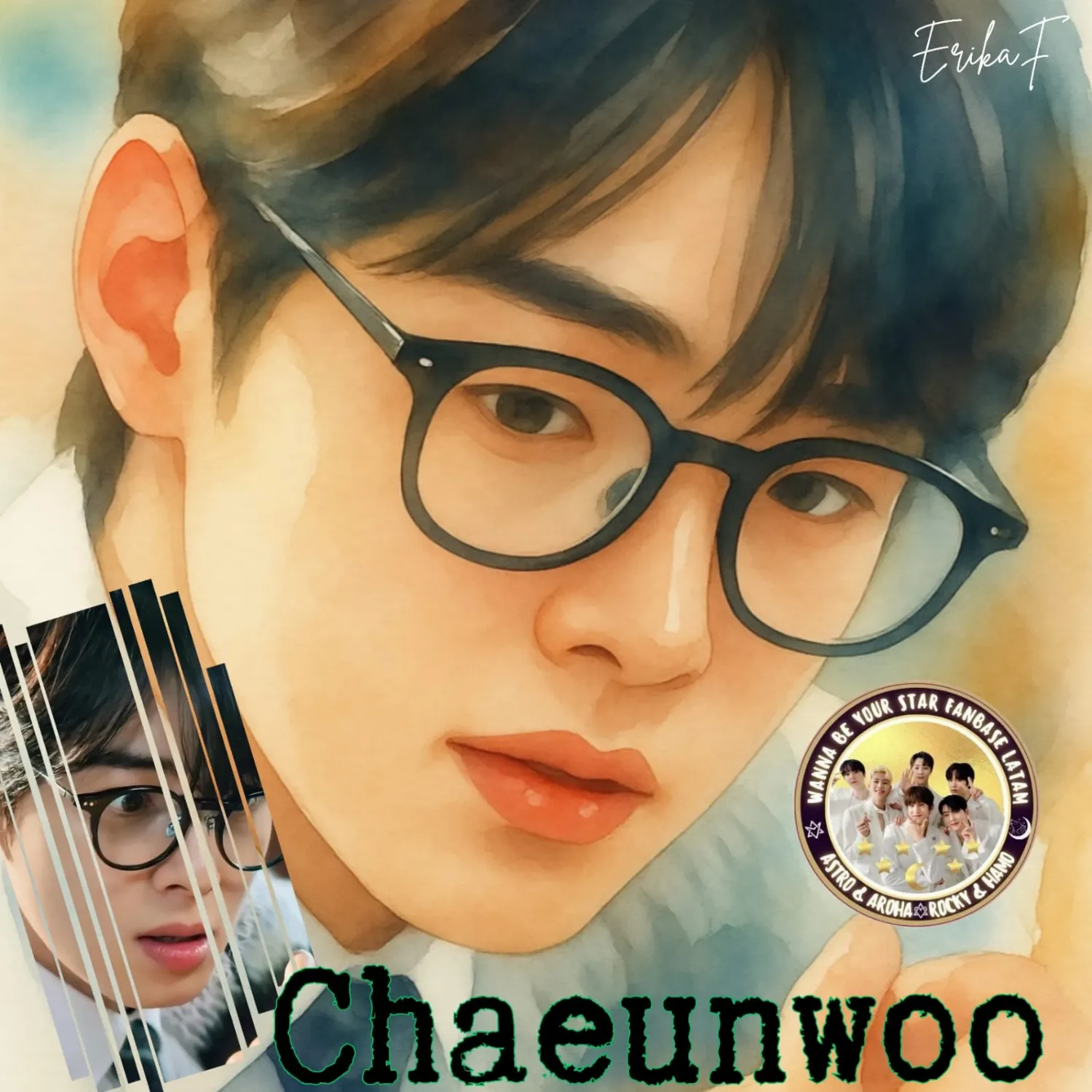 Recent activity shot of Cha Eunwoo