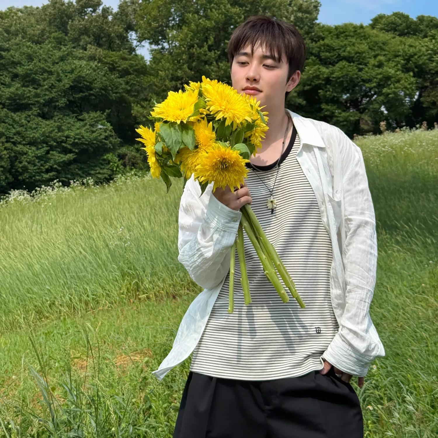 A moment captured by a fan of Doh Kyungsoo (D.O.)