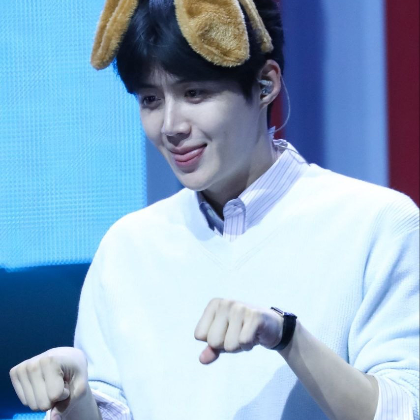 A moment captured by a fan of Kim Seonho