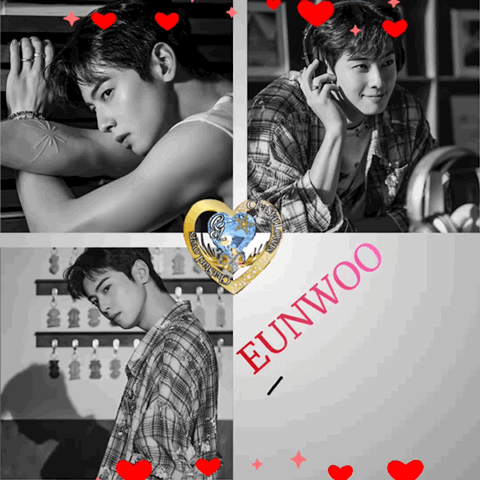 Behind-the-scenes cut of Cha Eunwoo