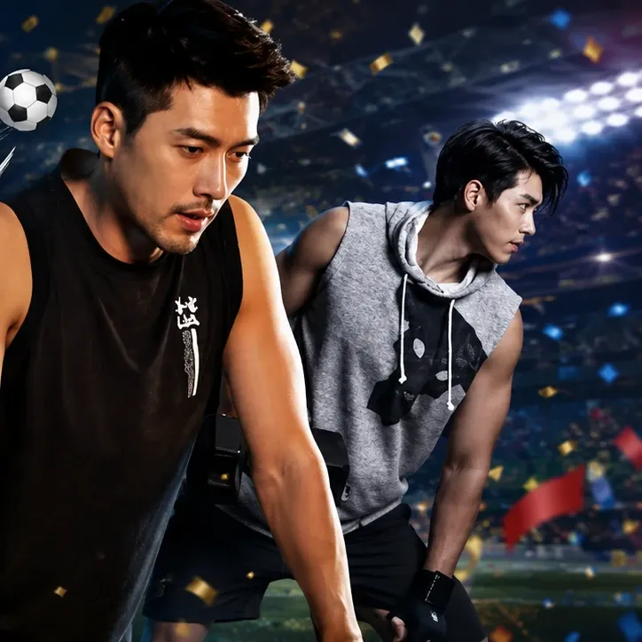 Recent activity shot of Hyun Bin