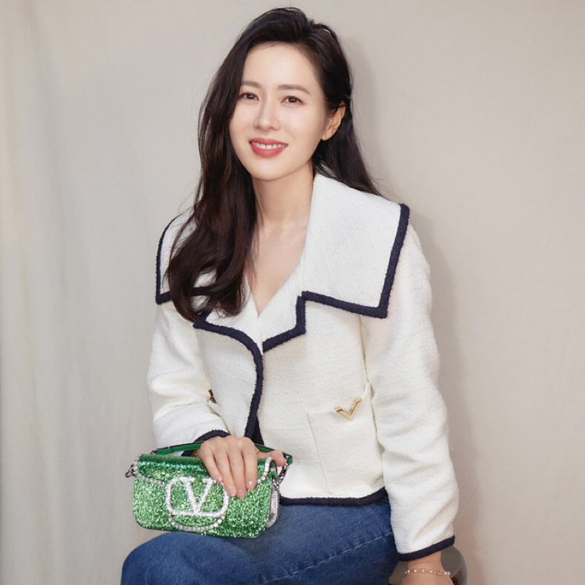 粉丝拍下的孙艺珍瞬间