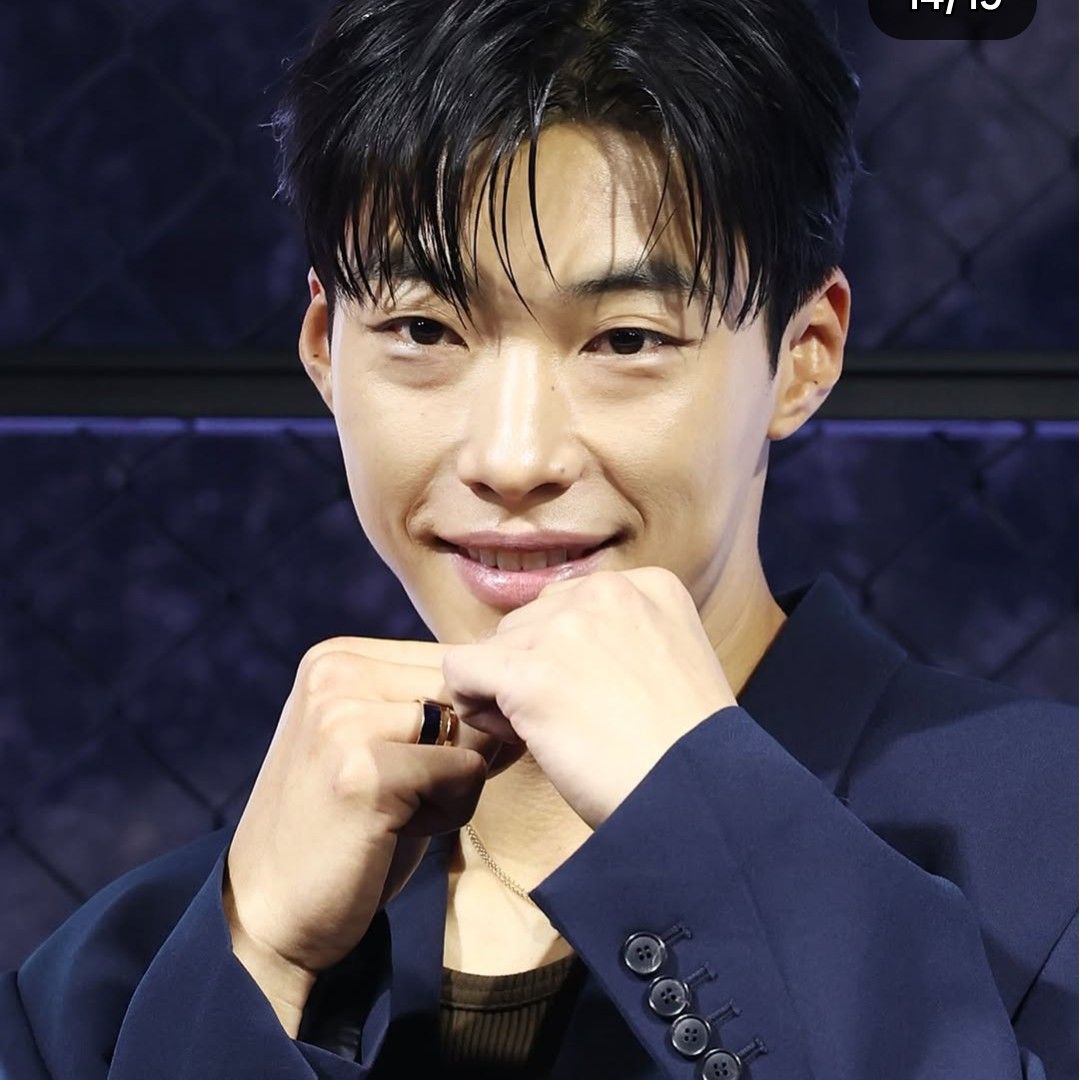 Behind-the-scenes cut of Woo Dohwan