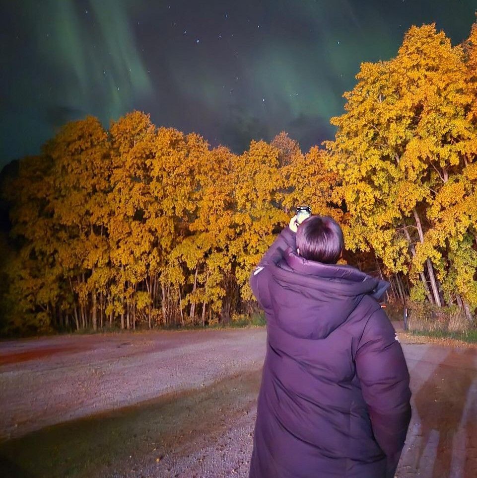 A moment captured by a fan of Kim Seonho