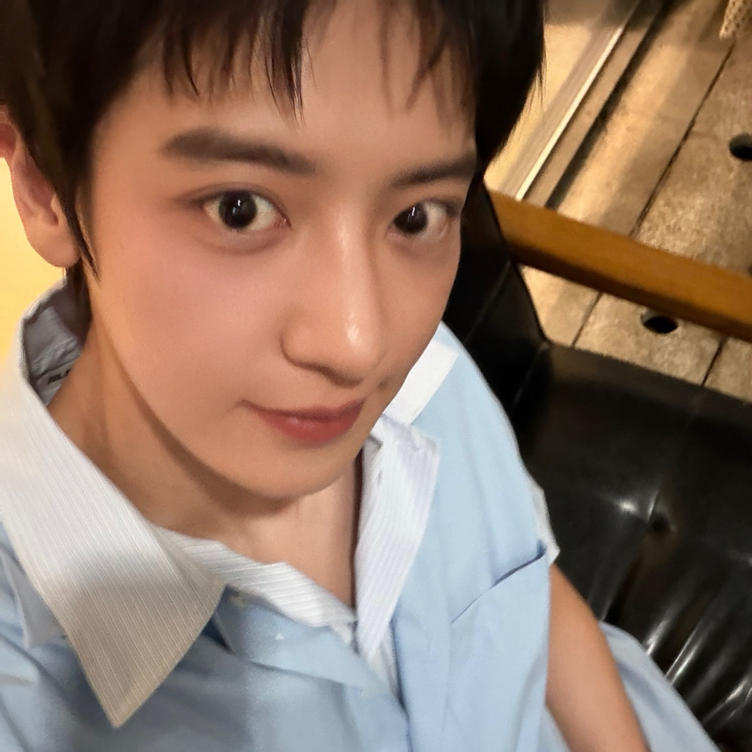 Behind-the-scenes cut of Chanyeol