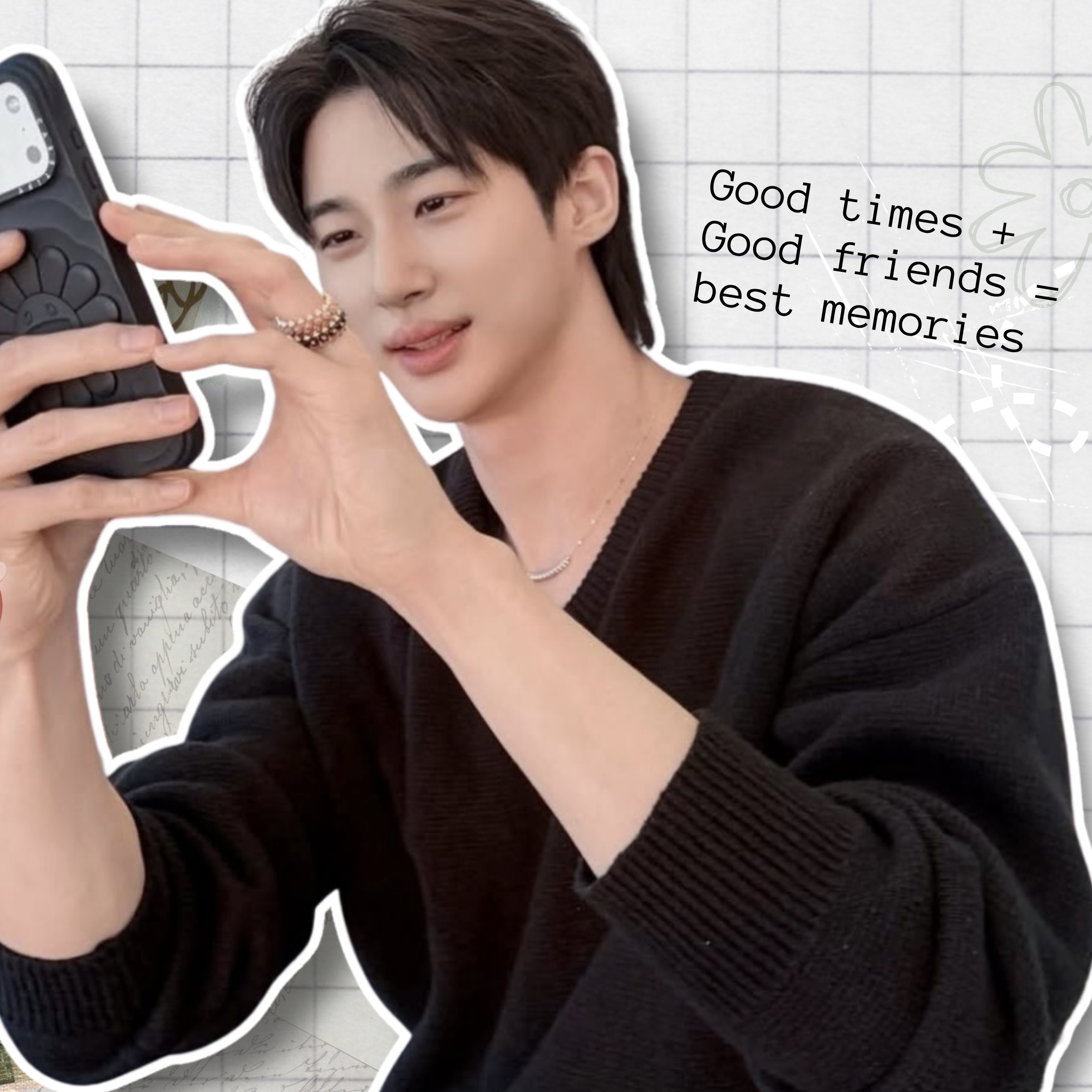 Behind-the-scenes cut of Byeon Wooseok