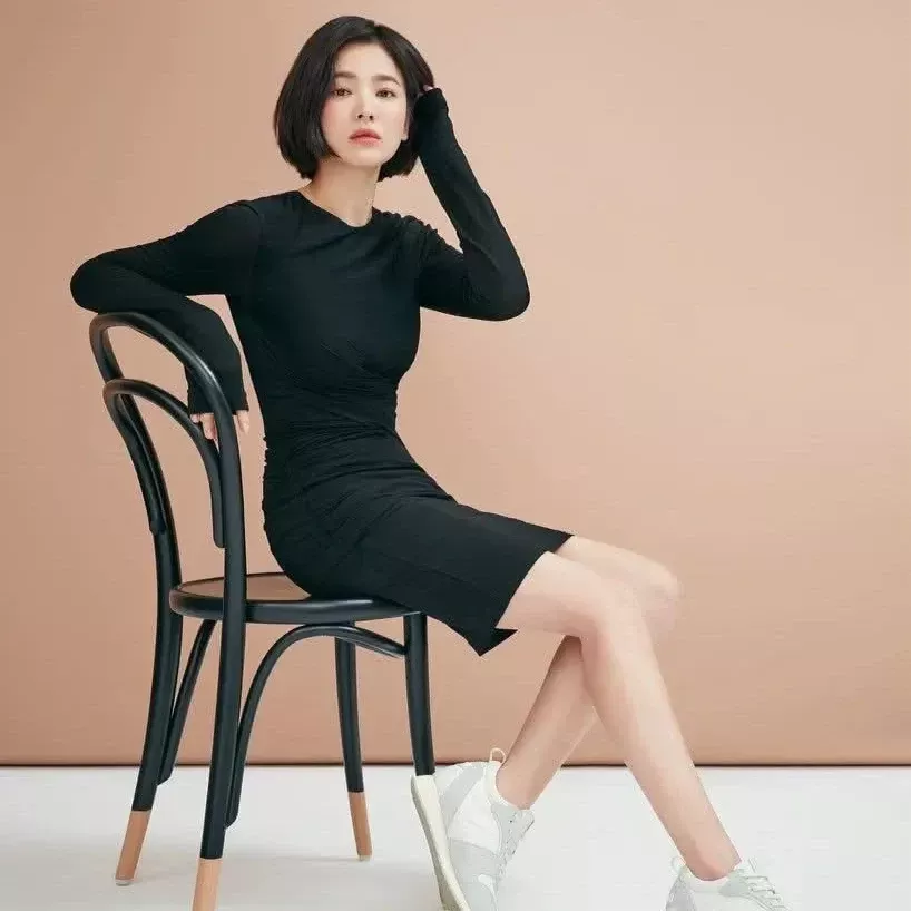 Behind-the-scenes cut of Song Hyekyo