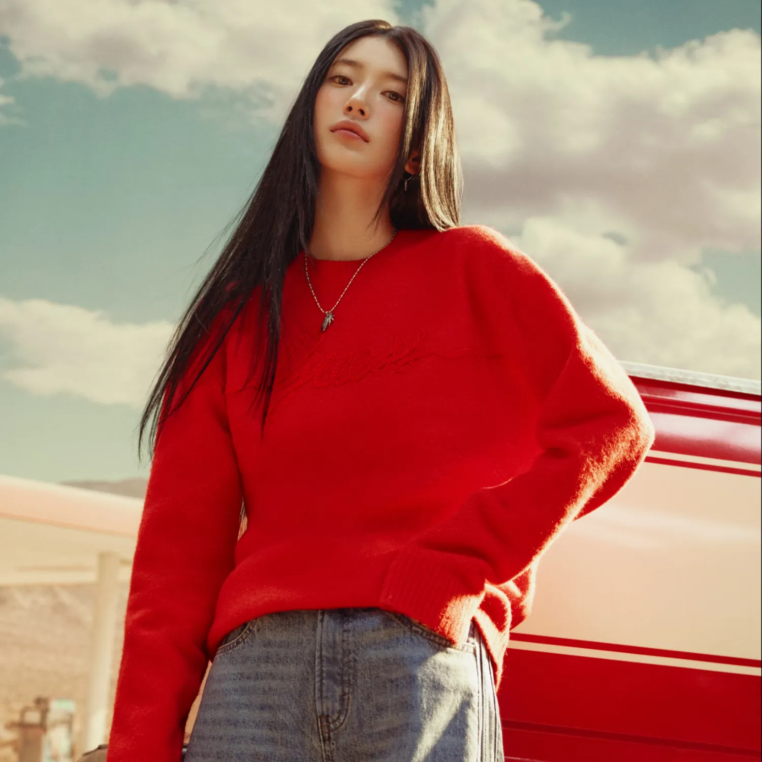 A moment captured by a fan of Bae Suzy