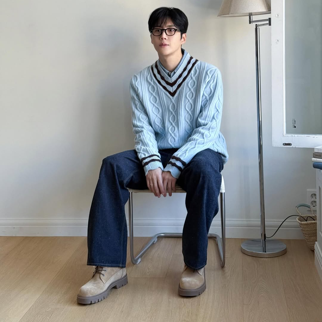 A moment captured by a fan of Kim Seonho