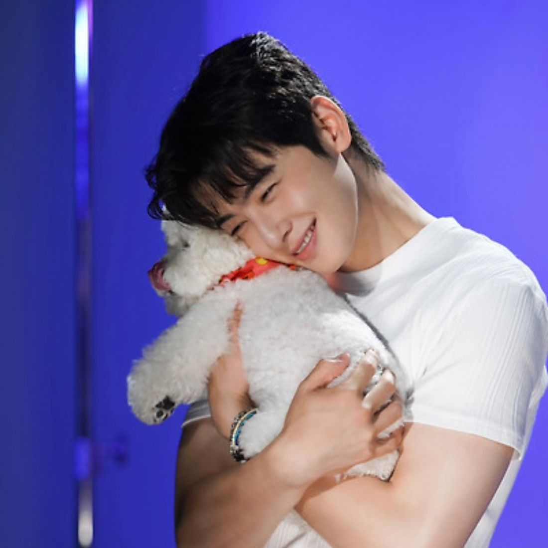 粉丝拍下的车银优瞬间