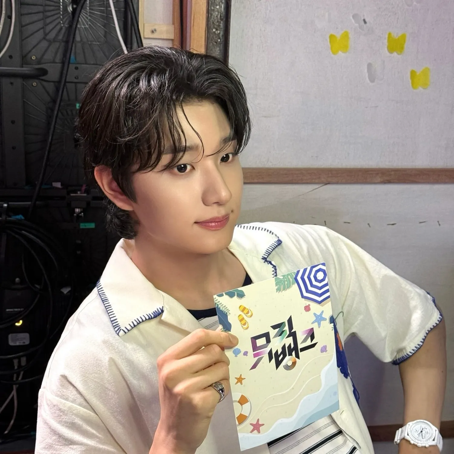 Recent activity shot of Kim Jaewon