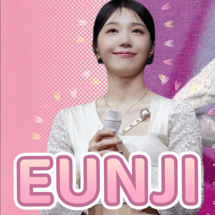 Behind-the-scenes cut of Jung Eunji
