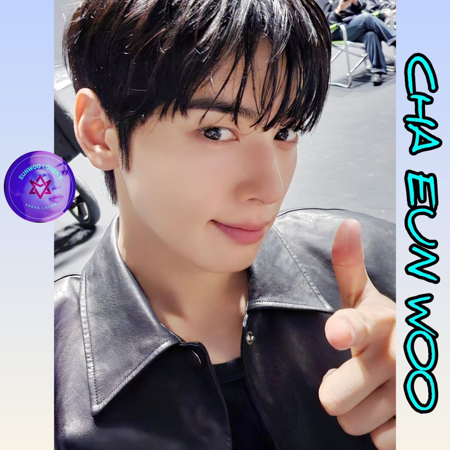 Recent activity shot of Cha Eunwoo