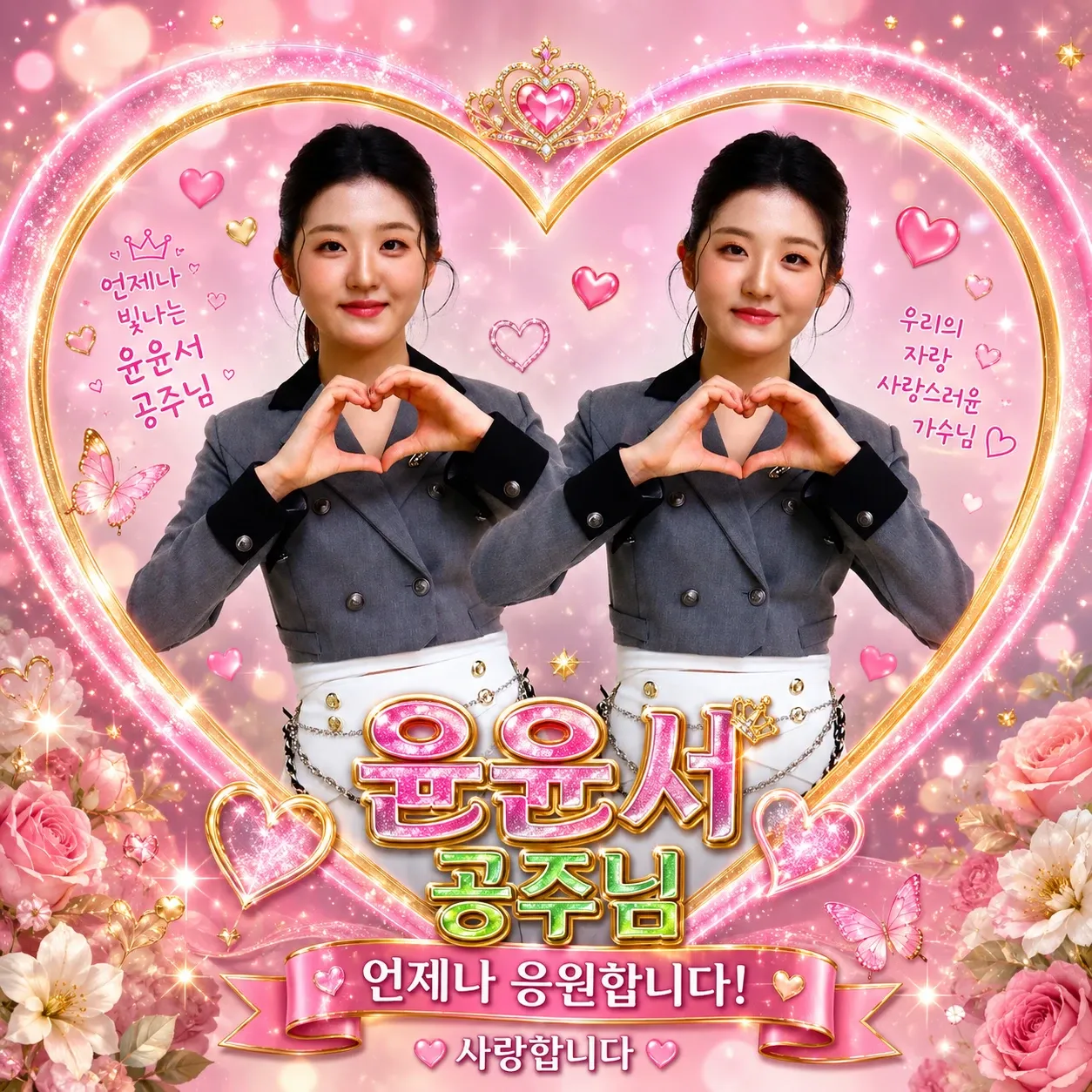 Behind-the-scenes cut of Yoon Yoonseo