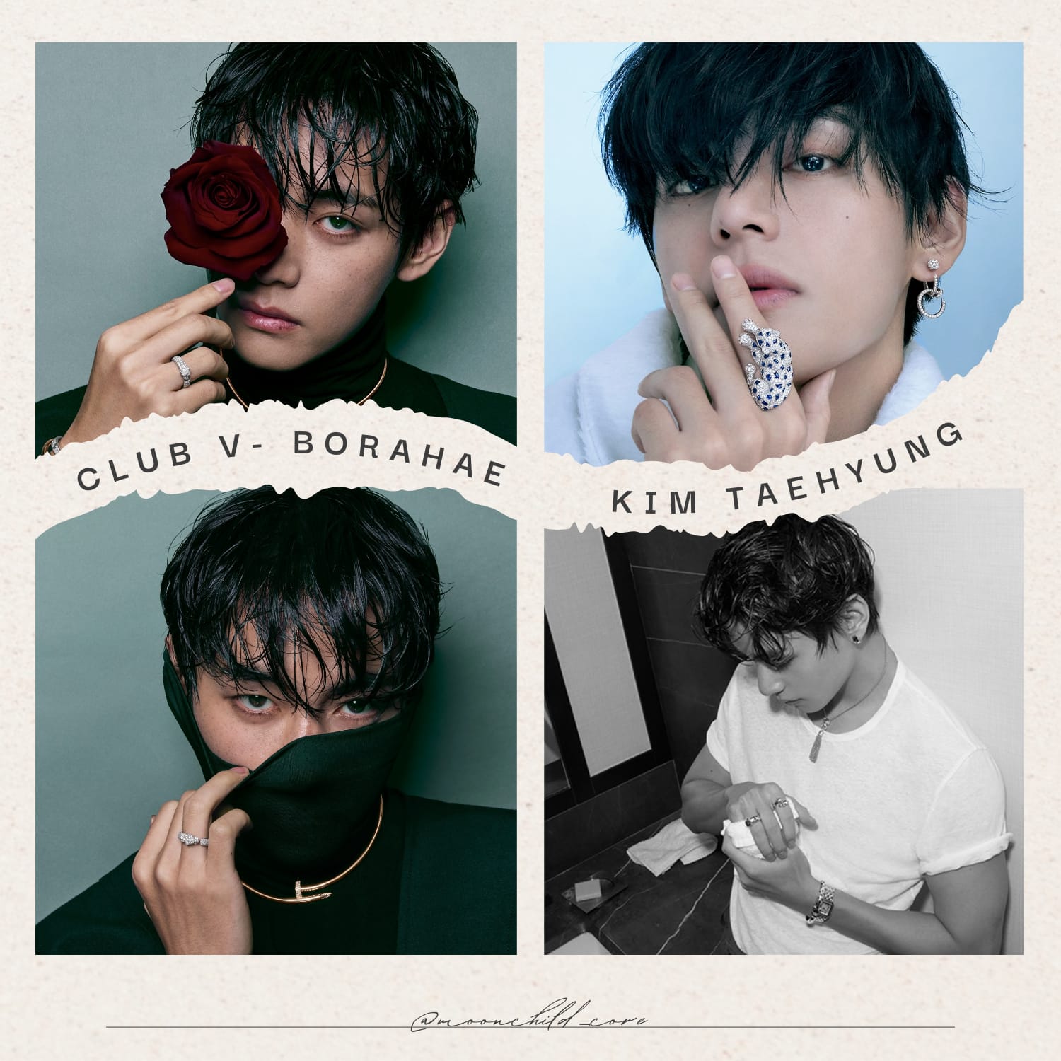 Behind-the-scenes cut of Kim Taehyung (V)