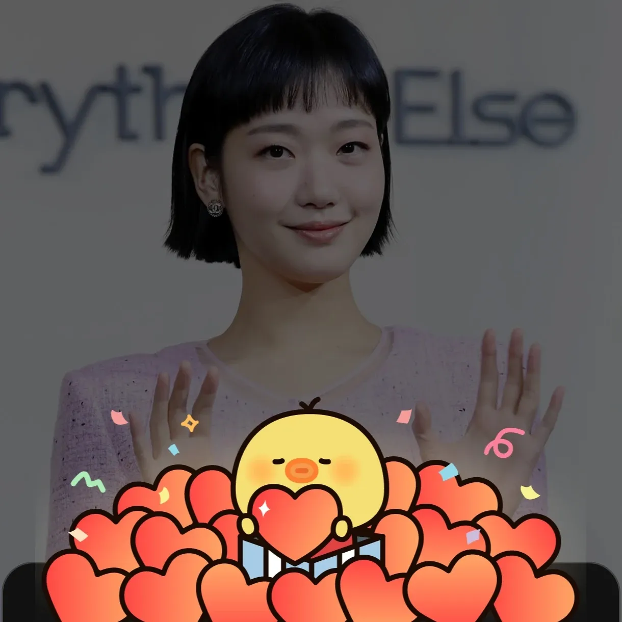 Momen yang diabadikan oleh penggemar Kim Goeun
