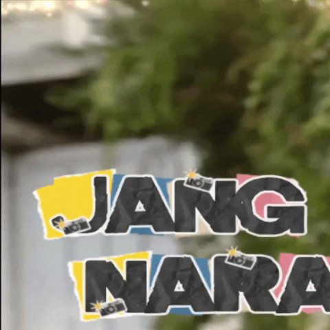 Behind-the-scenes cut of Jang Nara