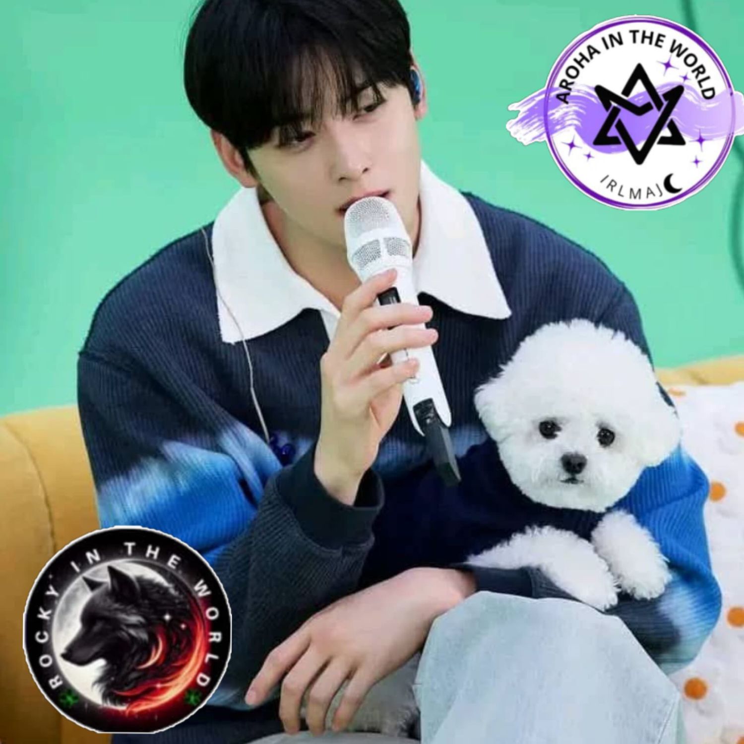 A moment captured by a fan of Cha Eunwoo