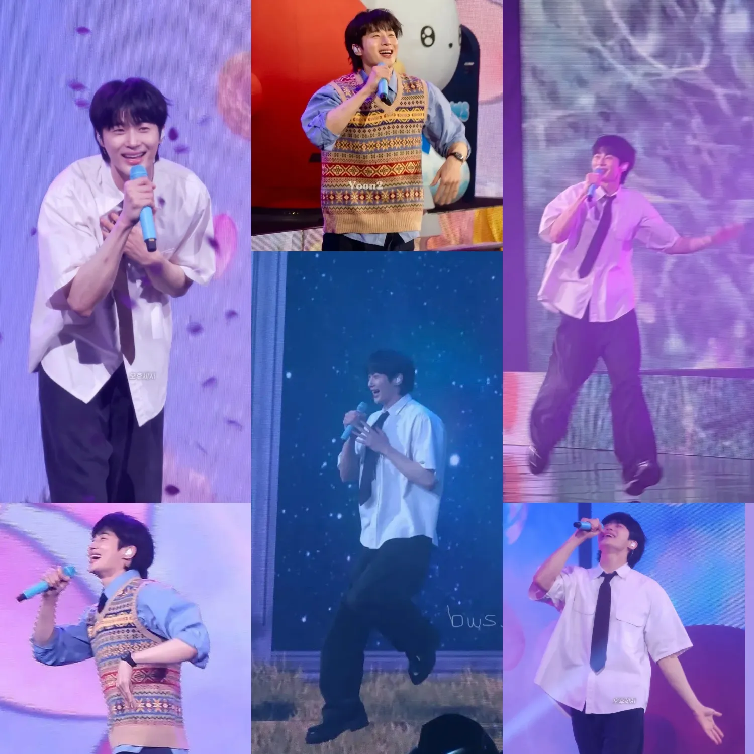 A moment captured by a fan of Byeon Wooseok
