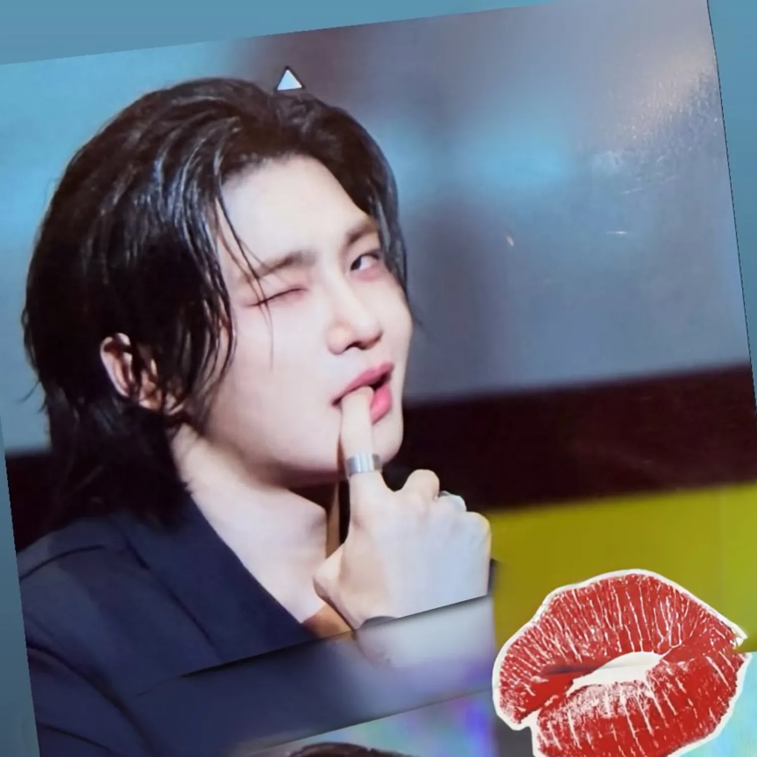 Behind-the-scenes cut of Kim Jaeyoung