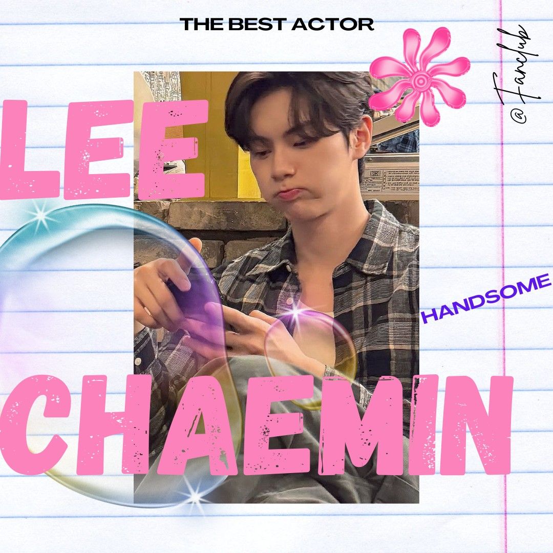 Behind-the-scenes cut of Lee Chaemin