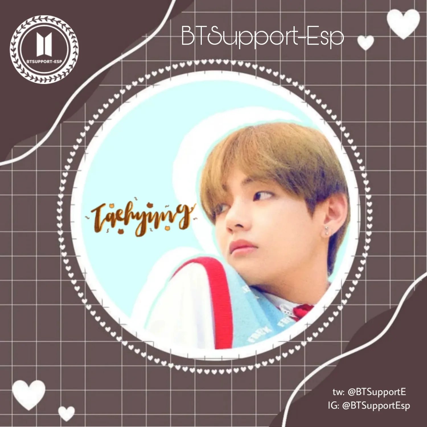 A moment captured by a fan of Kim Taehyung (V)