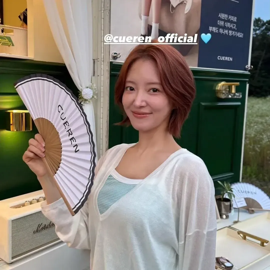 Behind-the-scenes cut of Lee Seyoung