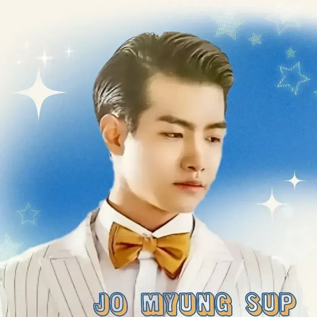 Behind-the-scenes cut of Jo Myungsup