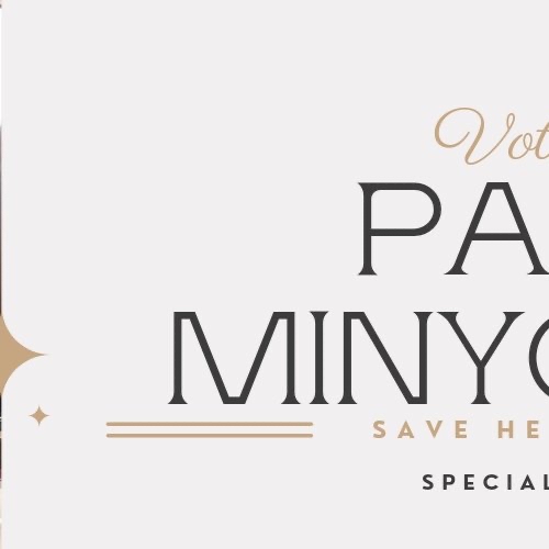 A moment captured by a fan of Park Minyoung