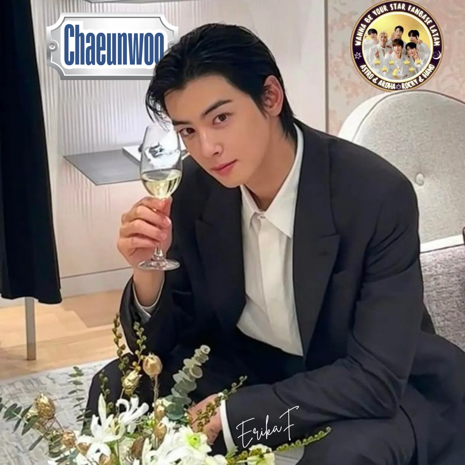 Recent activity shot of Cha Eunwoo