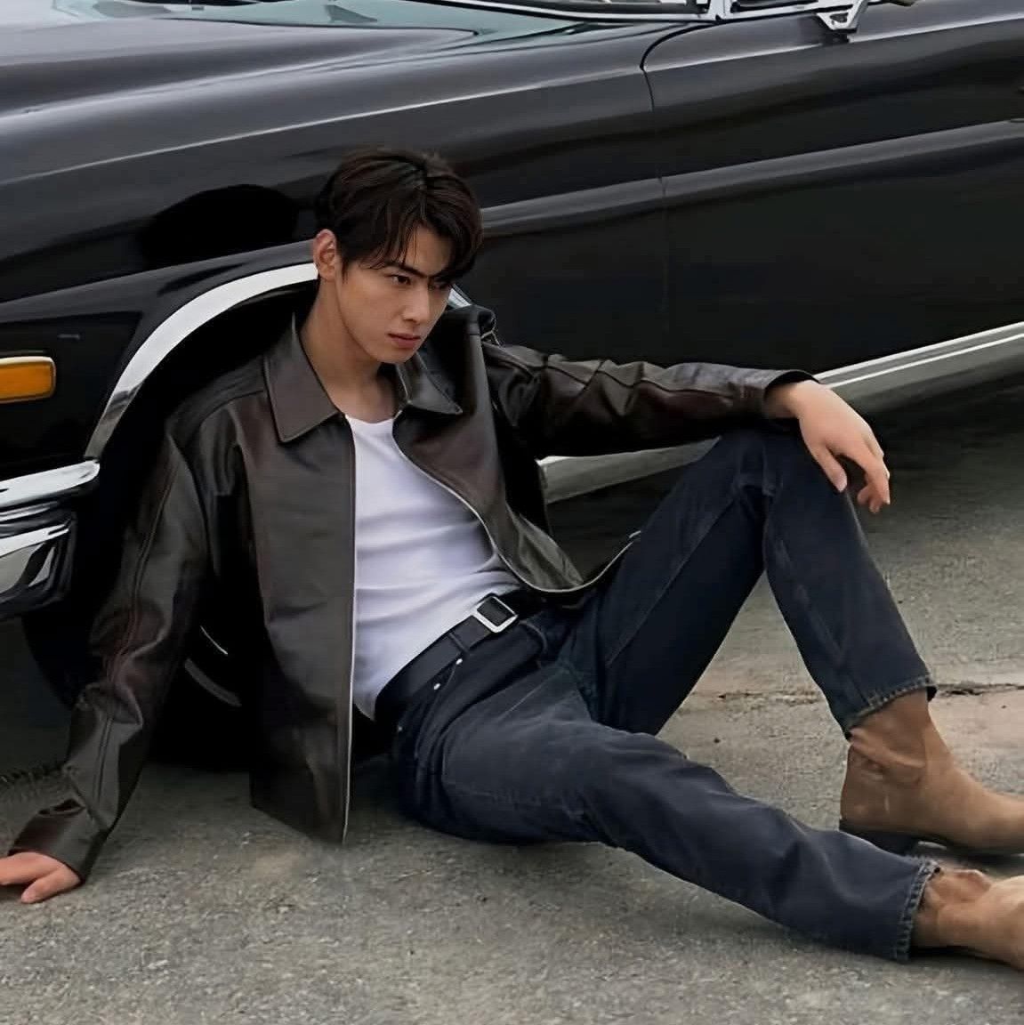 A moment captured by a fan of Cha Eunwoo