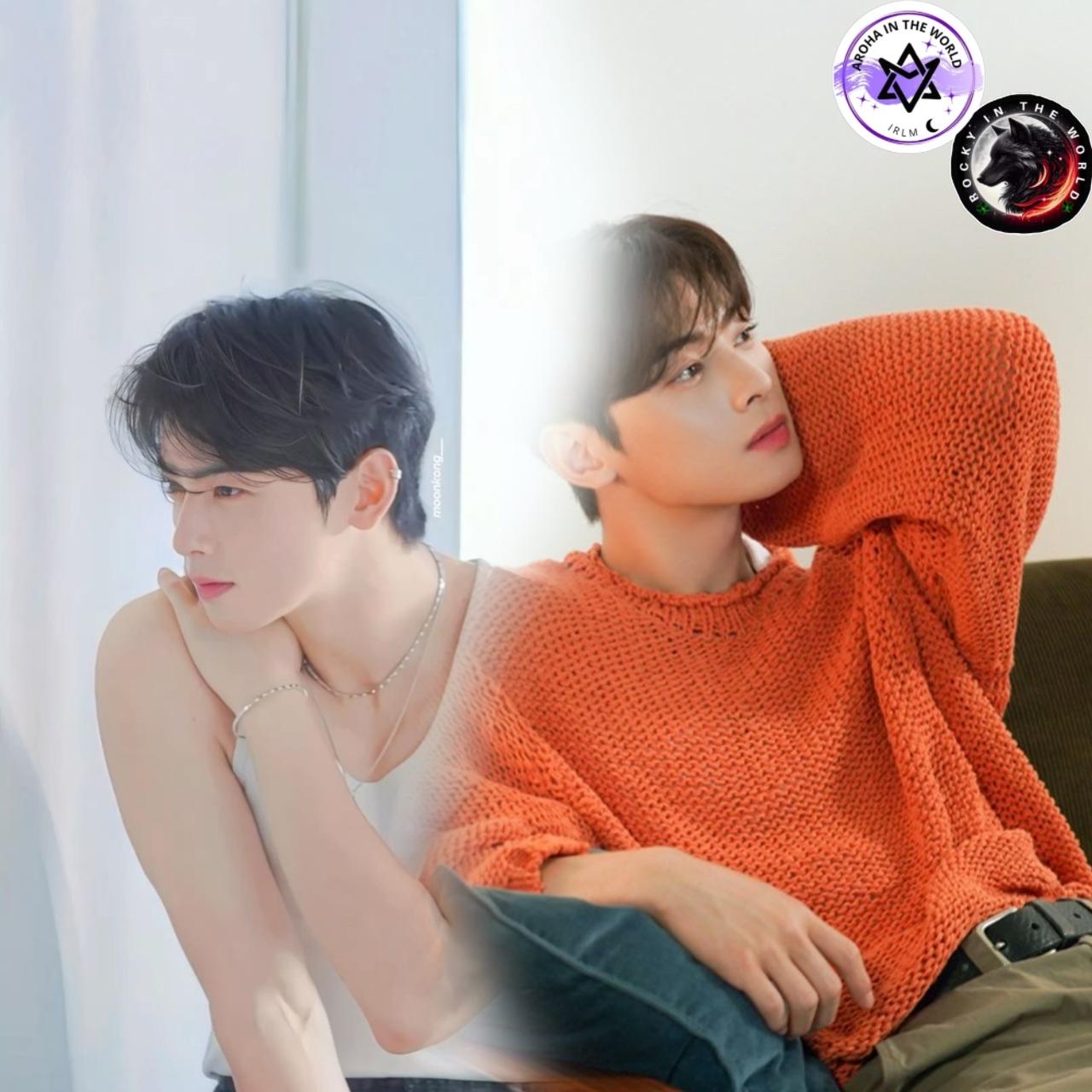 Recent activity shot of Cha Eunwoo