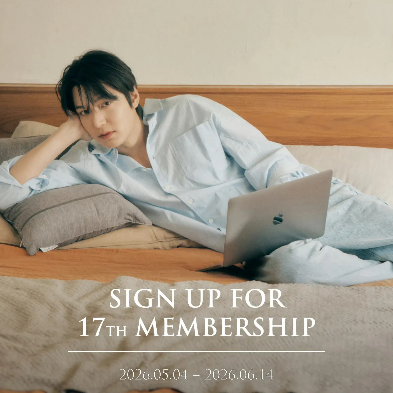 Recent activity shot of Lee Minho