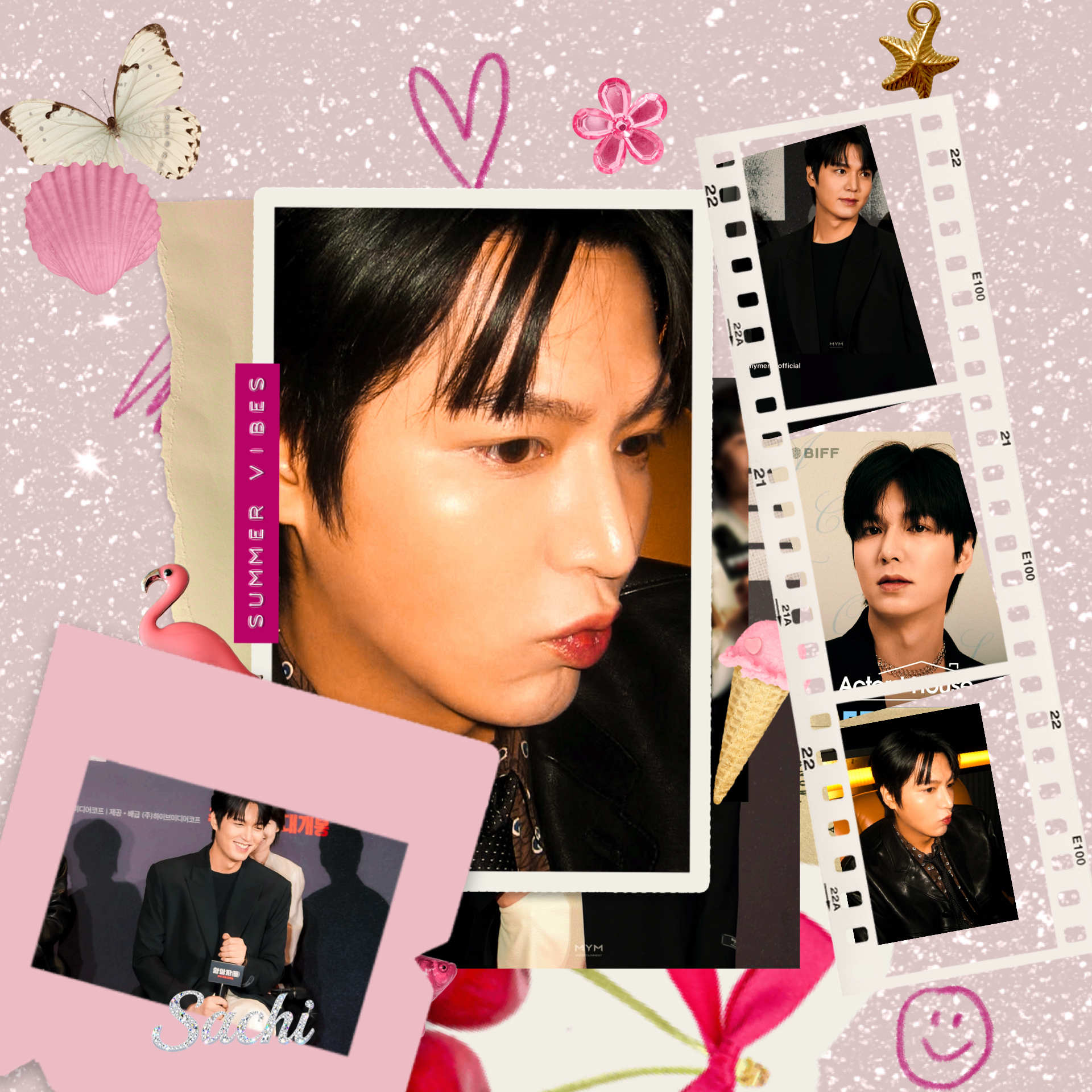 Recent activity shot of Lee Minho