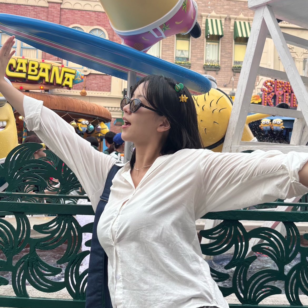 A moment captured by a fan of Kim Sohyun