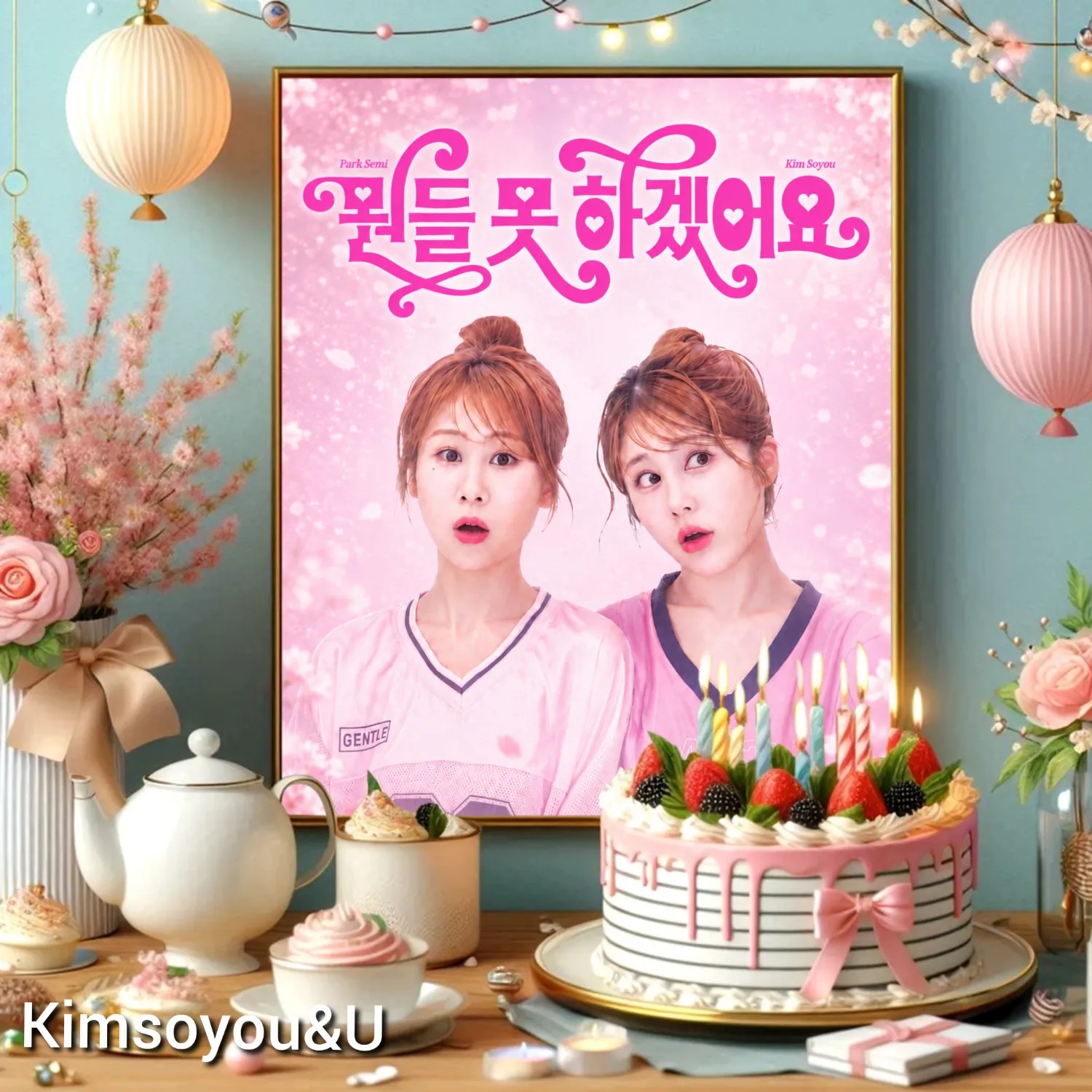 Cuplikan di balik layar dari Kim Soyou