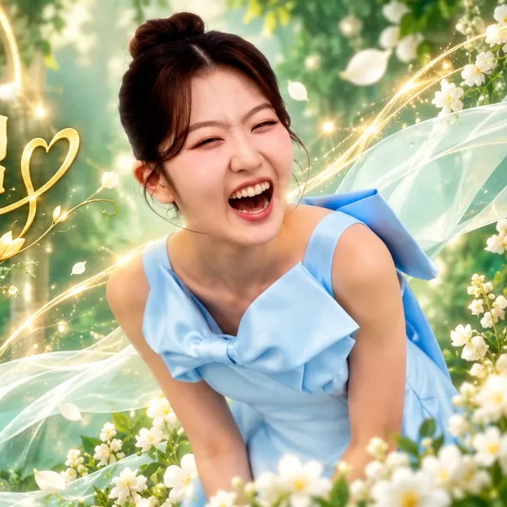 Behind-the-scenes cut of Yoon Yoonseo