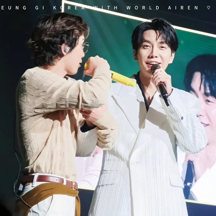 ファンが撮影したイ・スンギの瞬間