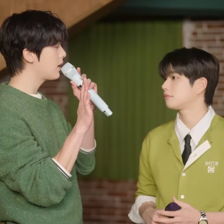 Behind-the-scenes cut of Yoon Sanha