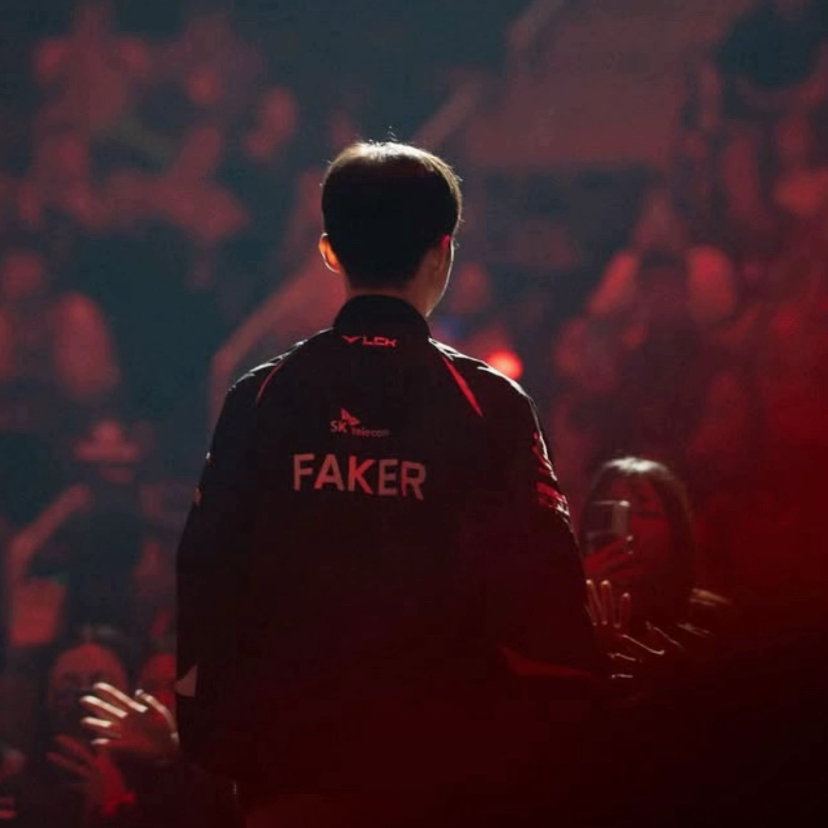 Recent activity shot of Faker
