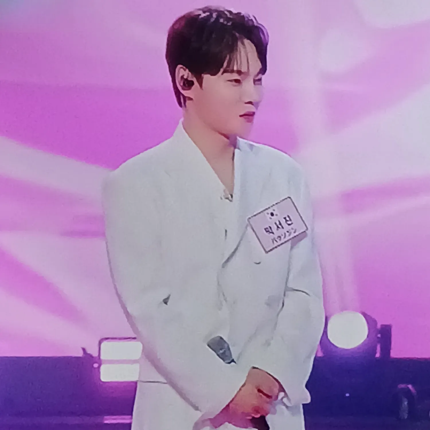 박서진의 비하인드 컷