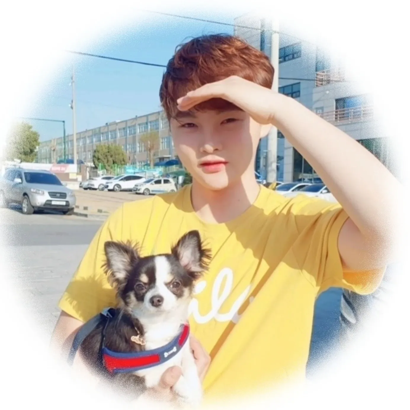박서진의 비하인드 컷