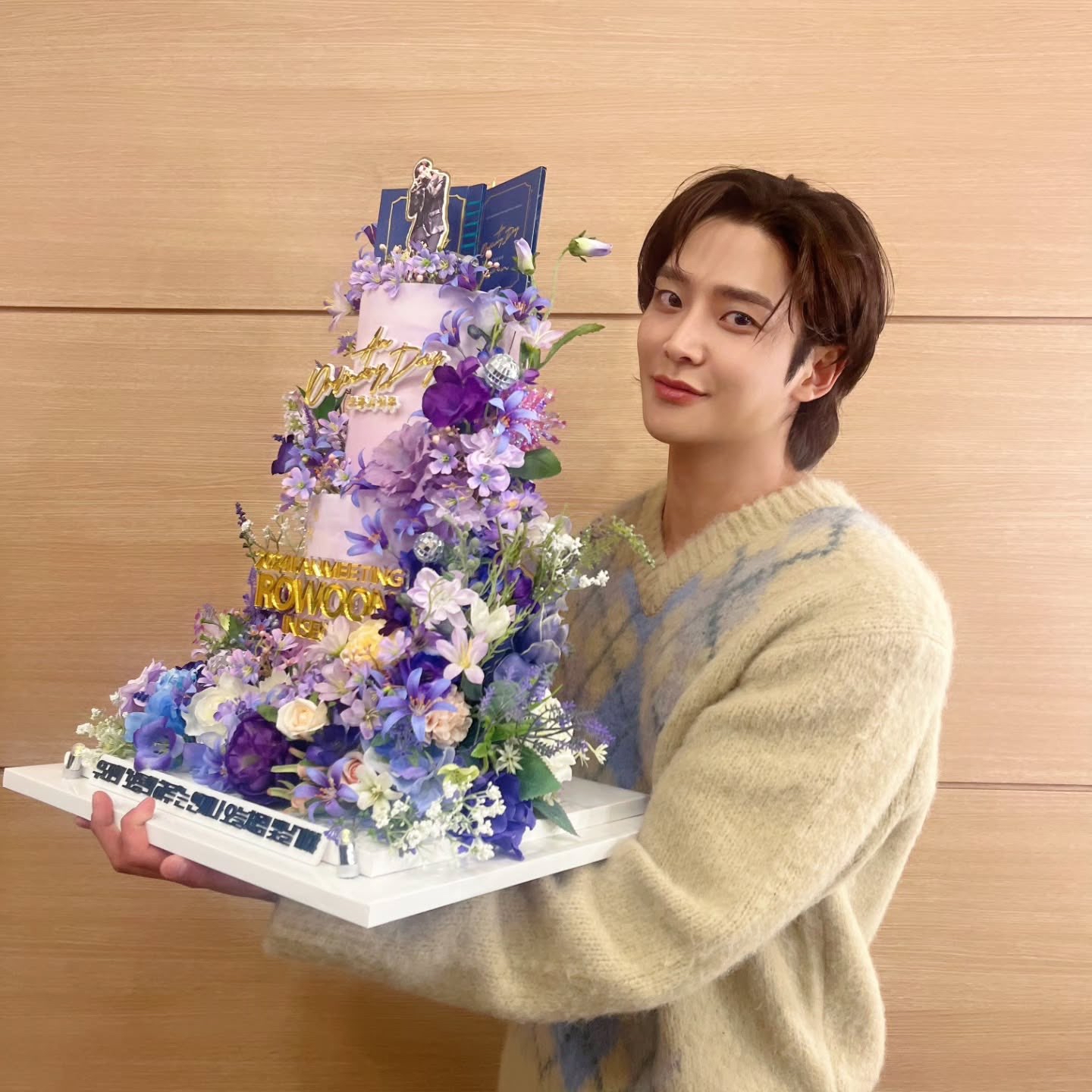 Momen yang diabadikan oleh penggemar Rowoon