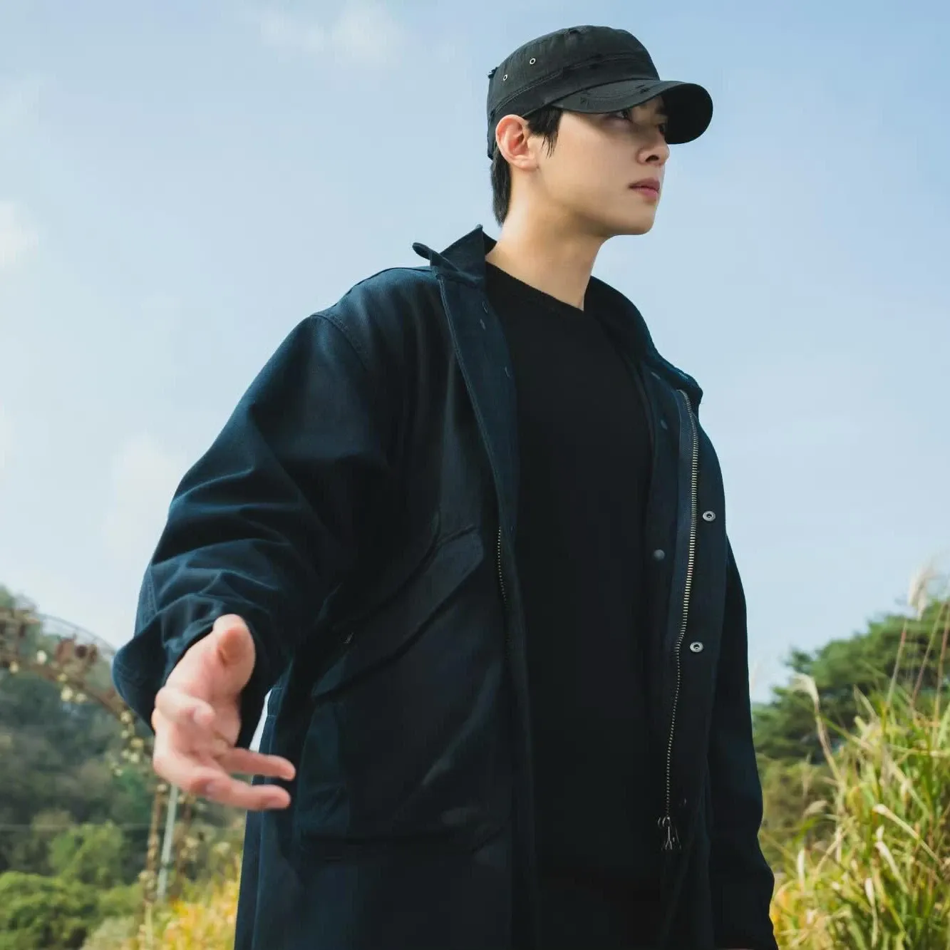 Cuplikan di balik layar dari Cha Eunwoo