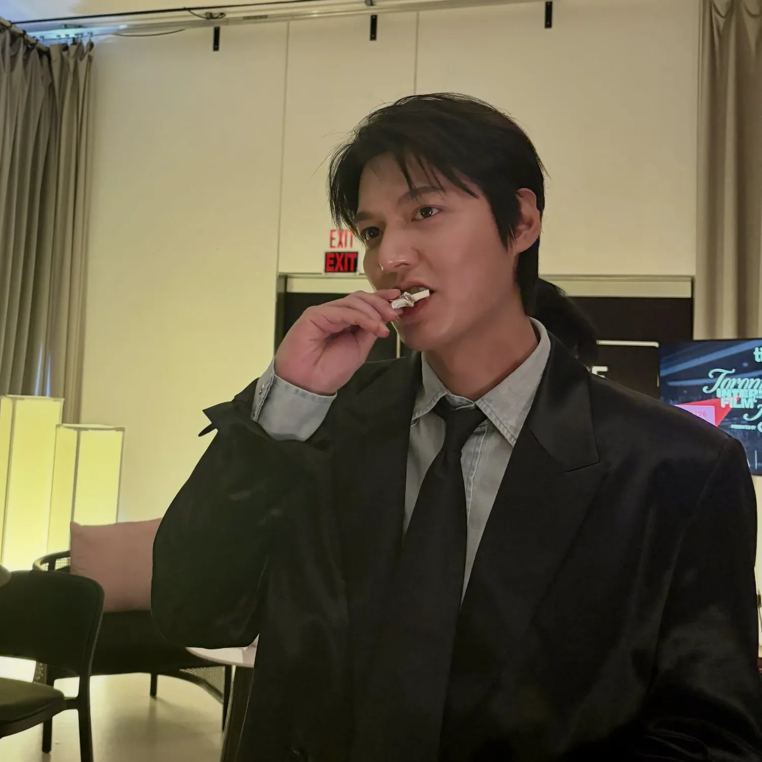 Behind-the-scenes cut of Lee Minho