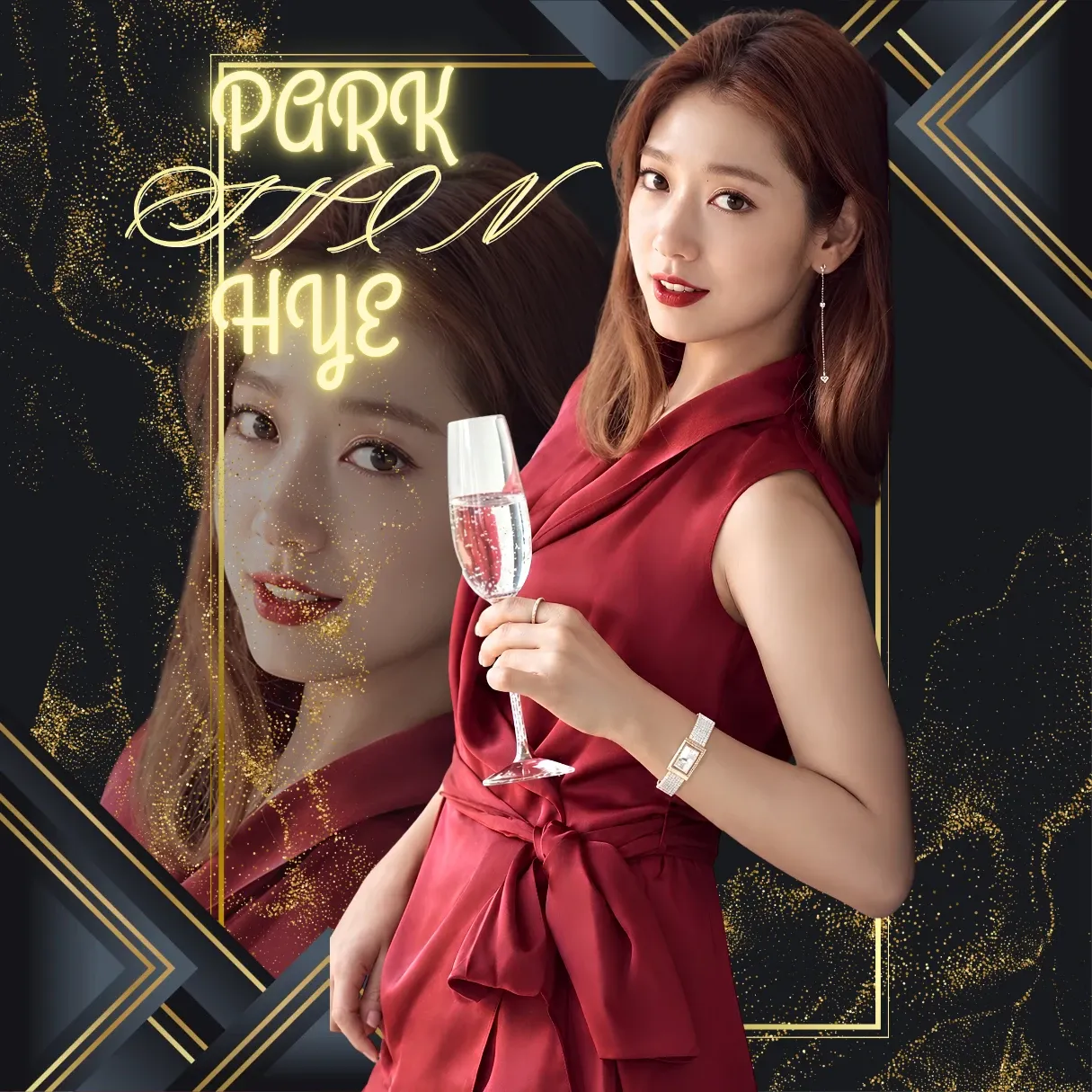 Recent activity shot of Park Shinhye
