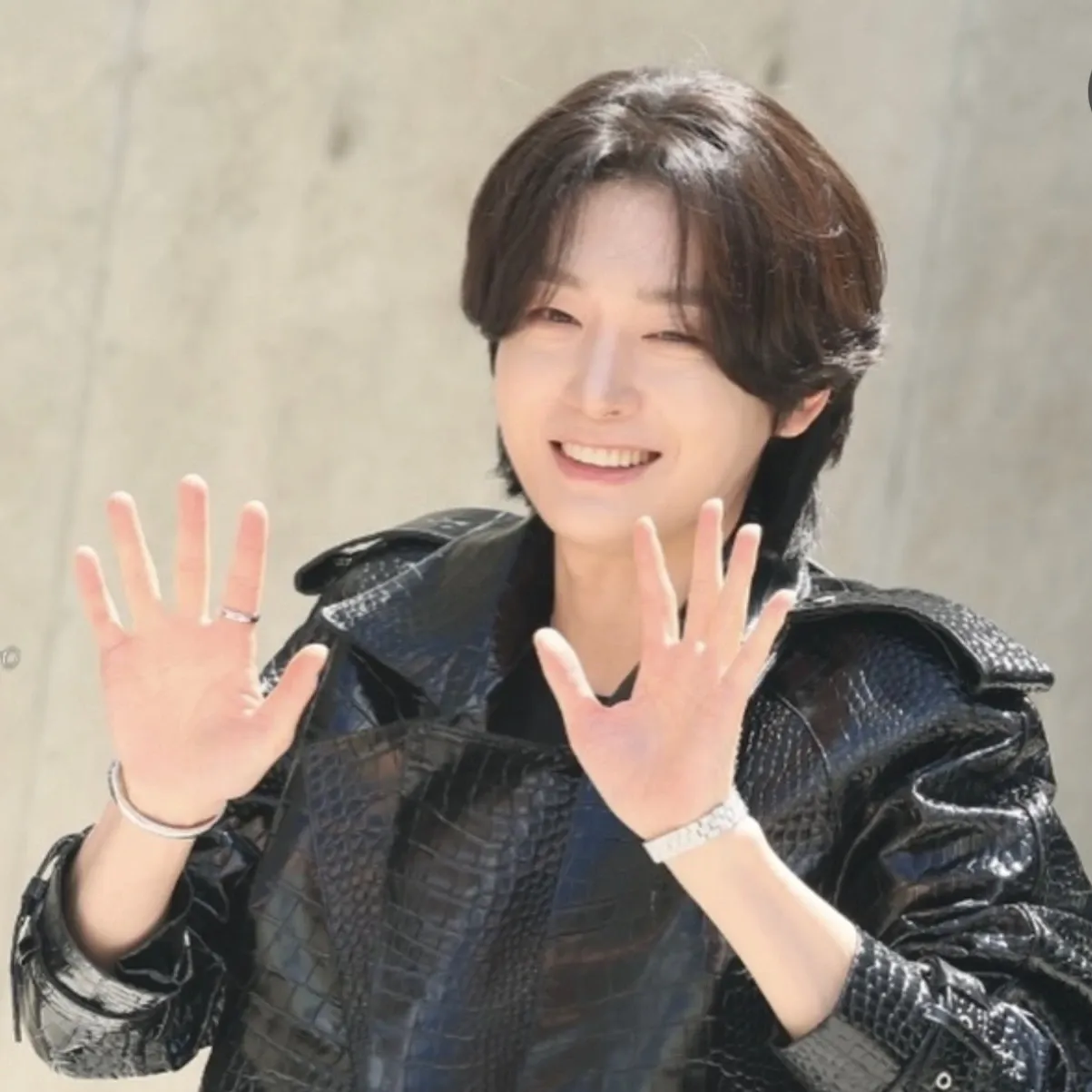 A moment captured by a fan of Kim Yongbin