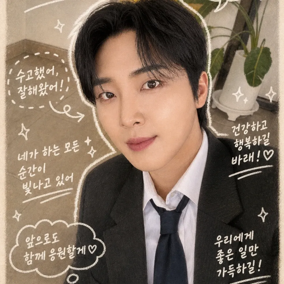 Recent activity shot of Hwang Yunsung