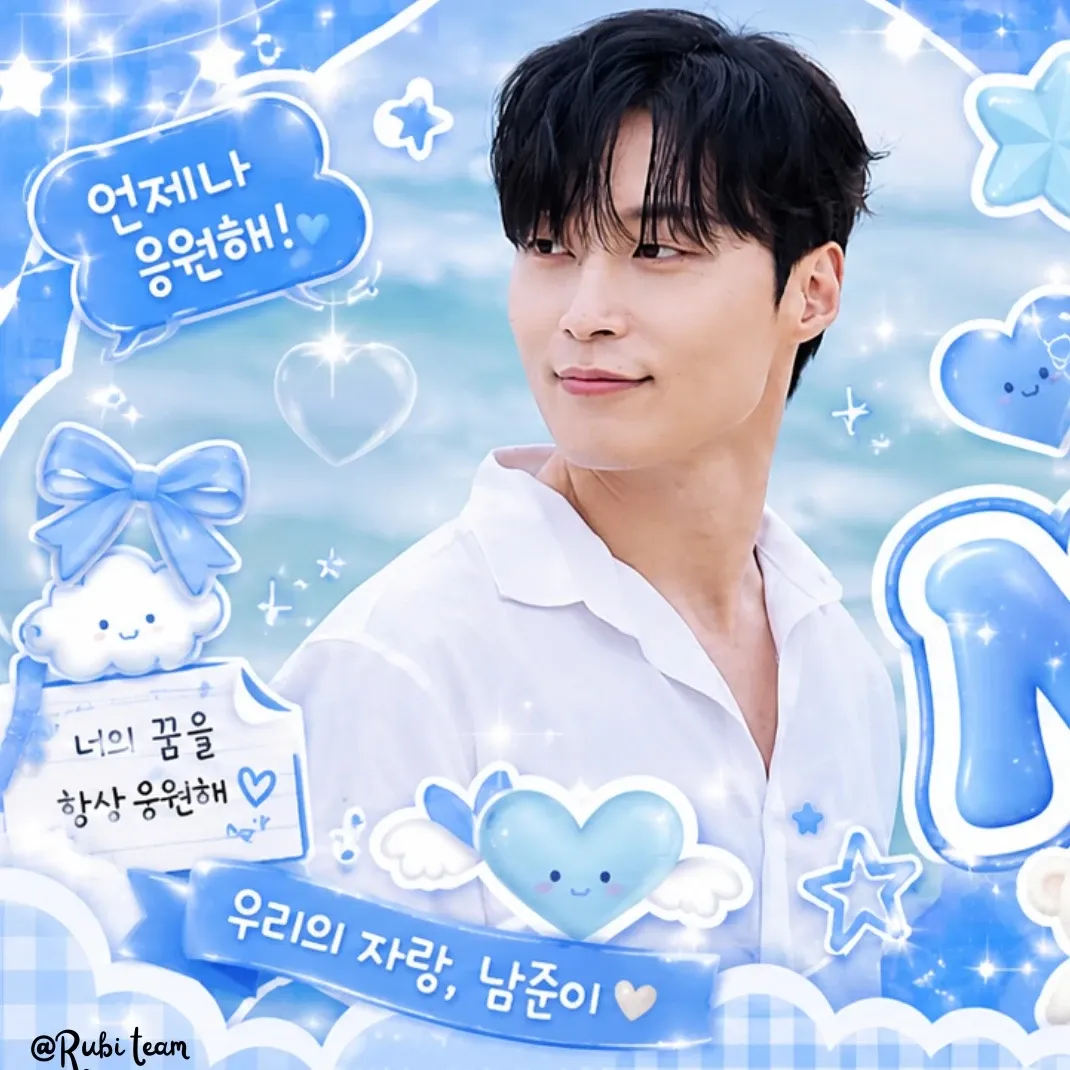 Behind-the-scenes cut of Heo Namjun